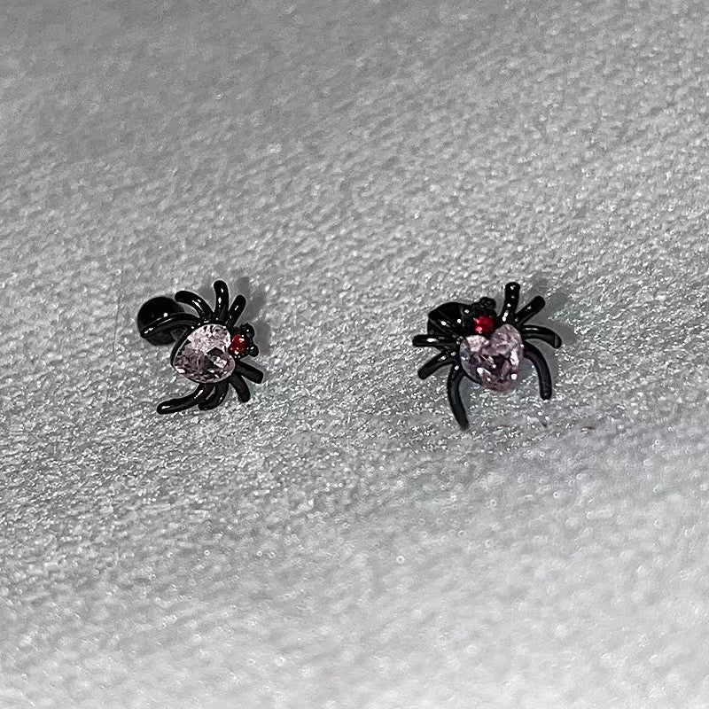 Wholesale Love Star Zircon Earrings 925 Silver Earrings Heart Earrings ACC-ES-NS002