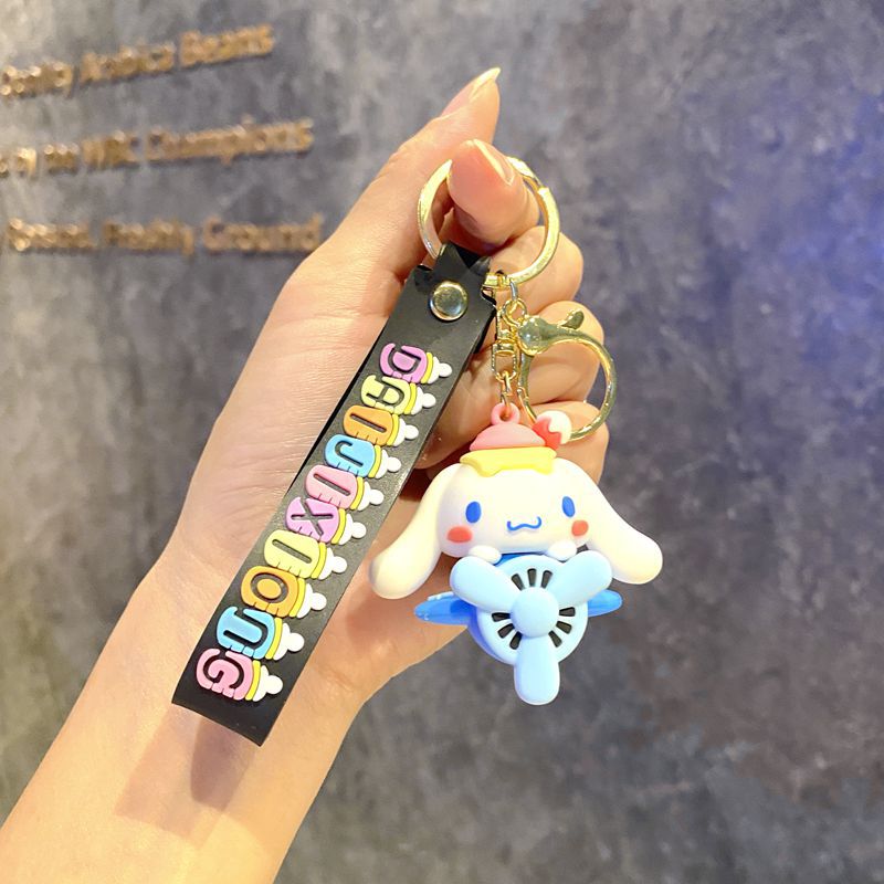 Wholesale Cartoon PVC Soft Glue Cute Keychain ACCVIP-KC-GongZ025