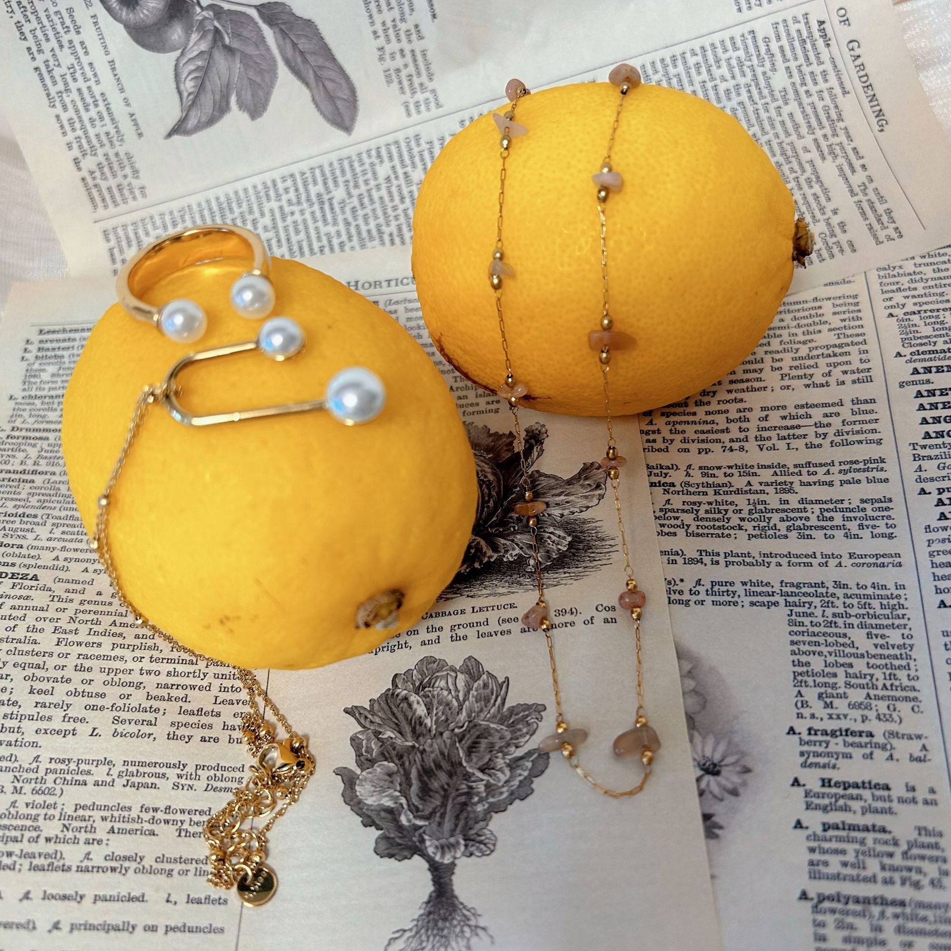 Wholesale Natural Stone Beaded Necklace Beads Geometric Pendant Stainless Steel Chain