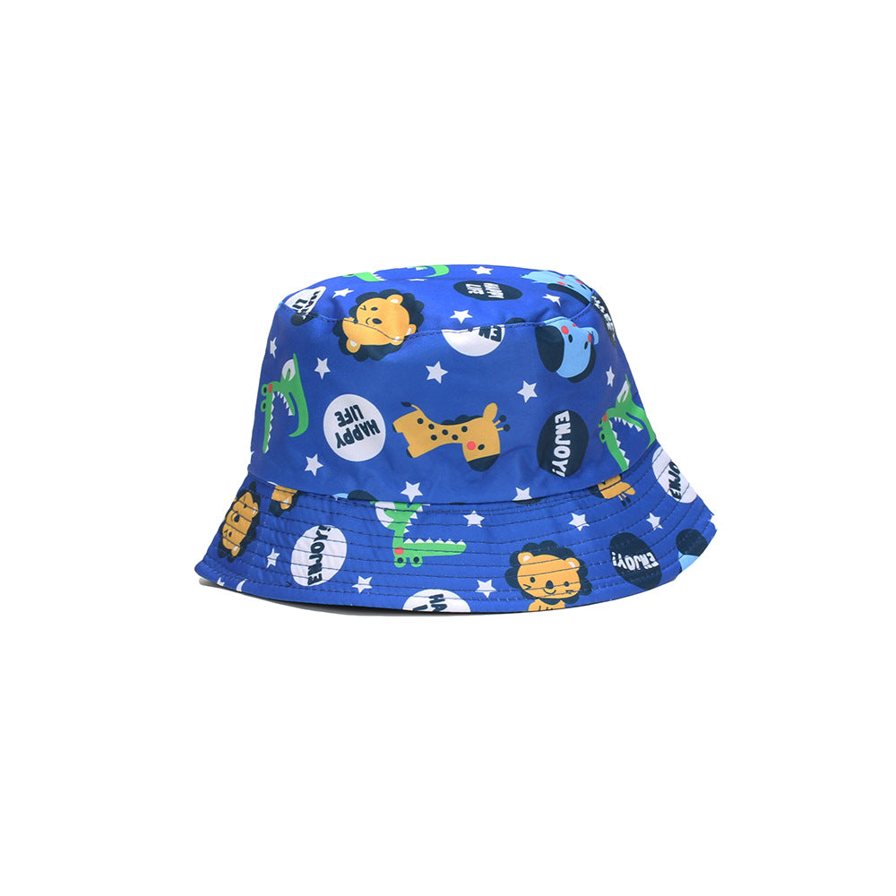 Wholesale Children's Cartoon Animal Dinosaur Love Bucket Hat Kids Hat ACC-KH-JingHong005