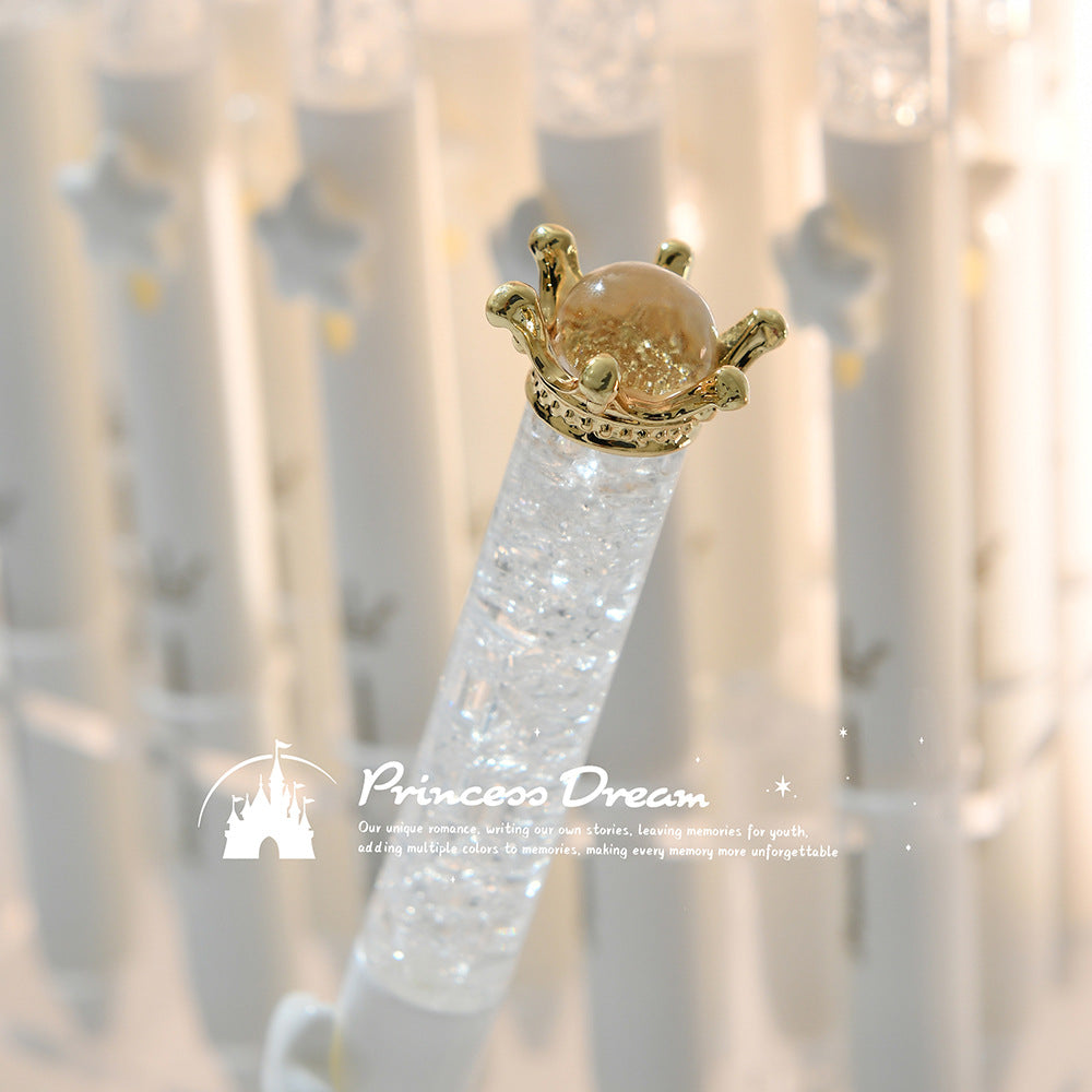 Wholesale Creative Ice Crack Press Gel Pen  Ballpoint Pen