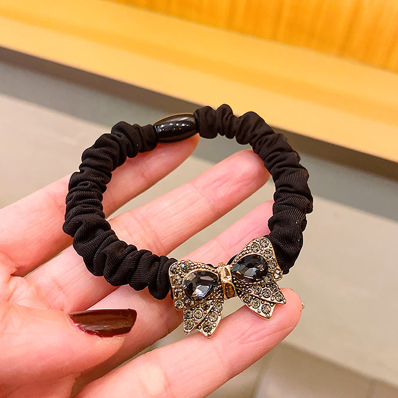 Wholesale Alloy Rhinestone Hair Scrunchies ACC-HS-Huidi026