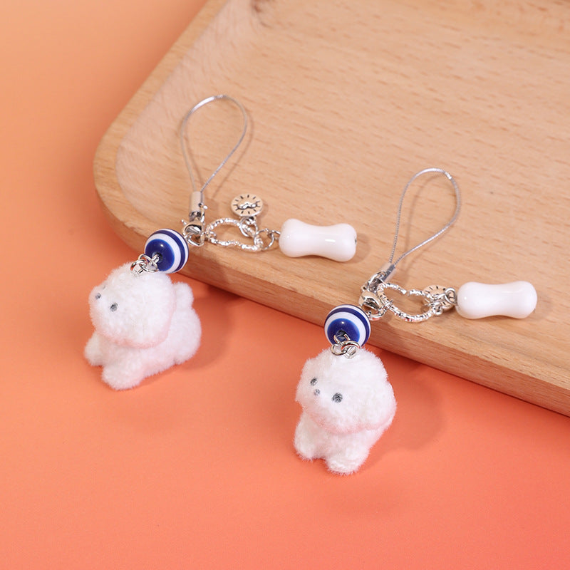 Wholesale Cute puppy keychain
