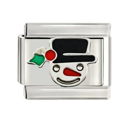 Wholesale italian Charm Starter Bracelets DIY square Single Section Creative Stainless Steel Composable Bracelet
