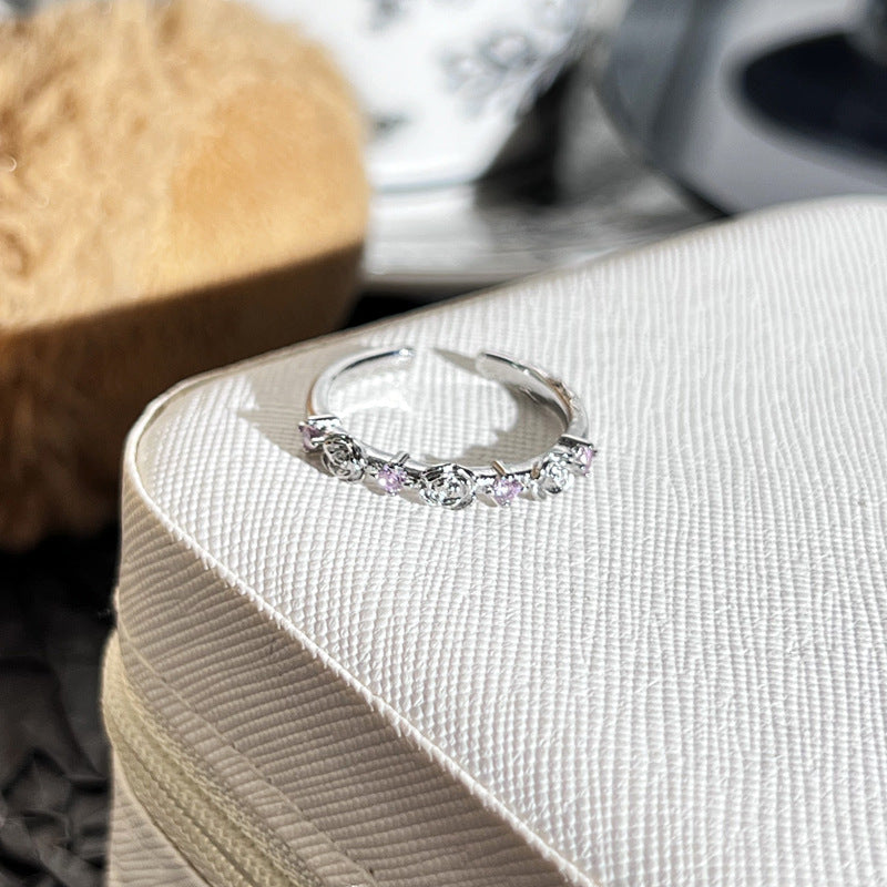 Wholesale Cross  Flower Fashion Ring