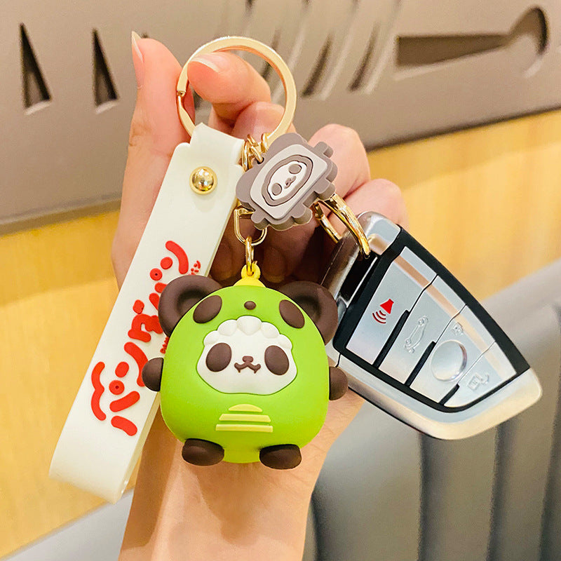 Wholesale Cartoon Cute Panda Toast Keychains ACC-KC-HangLi016