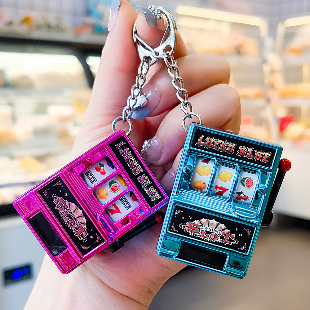 Wholesale Creative Mini Lottery Machine Game Keychains ACC-KC-Lans002