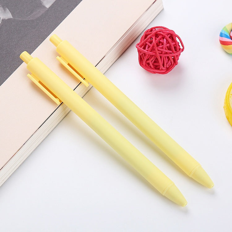 Wholesale Macaron gel pen black push color pen