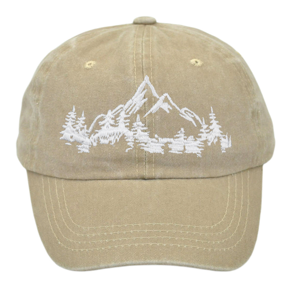 Wholesale Embroidered Mountain Forest Baseball Cap Peaked Cap ACC-HT-PeiNi002