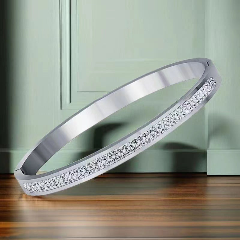 Wholesale Titanium Steel Bracelet Diamond Bracelet ACC-BT-Ruih001