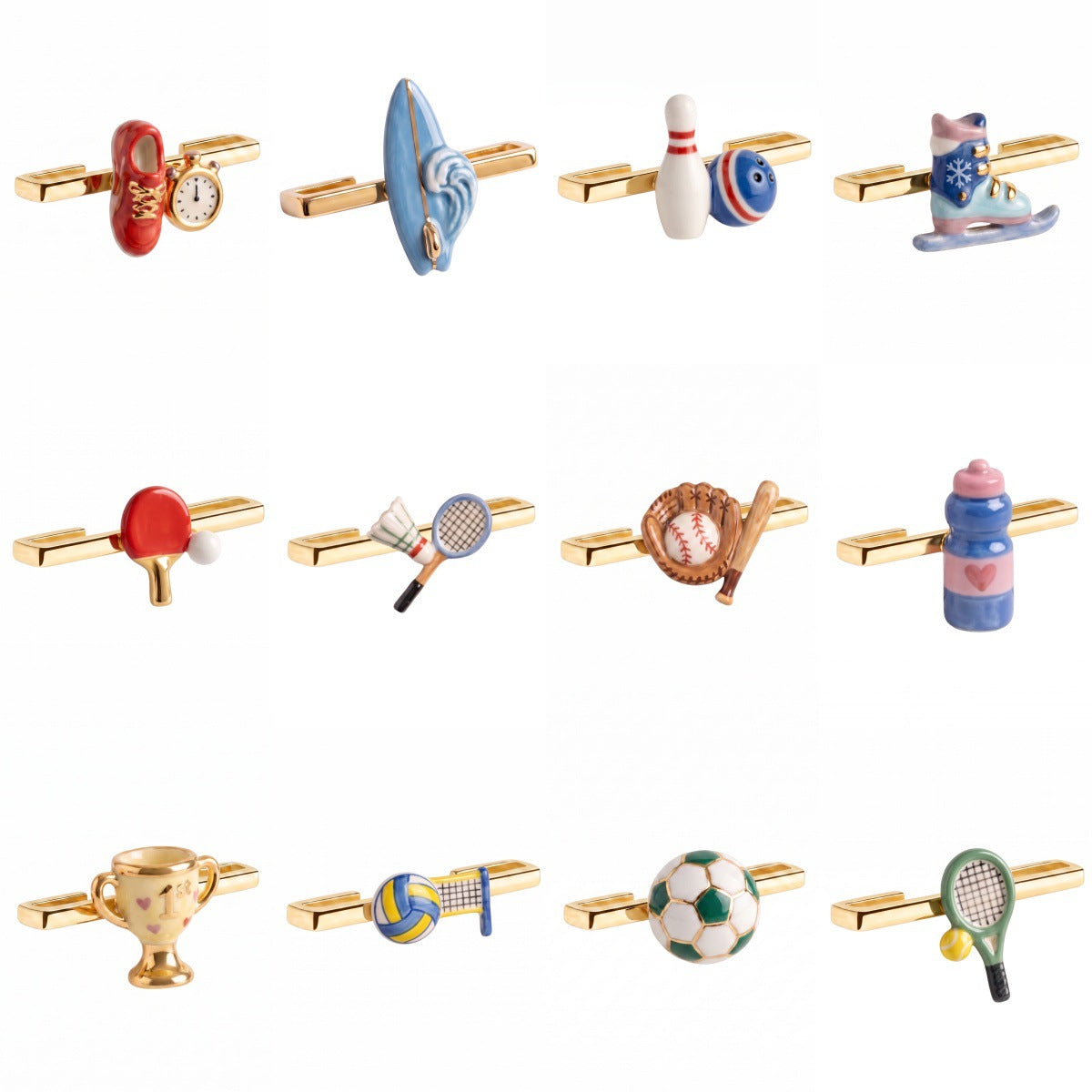 Wholesale Stainless Steel Football Pendant Charm Sports Theme Watchband Accessory Trendy Jewelry Gift