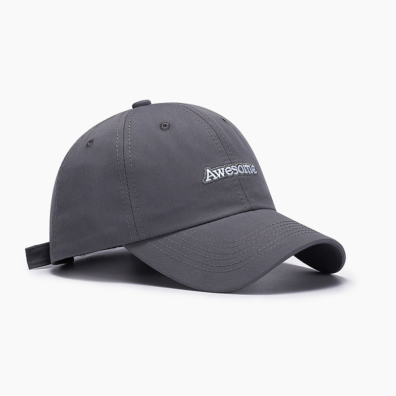 Wholesale Letter Embroidered Baseball Cap Curved Brim Breathable Sun Hat ACC-HT-MiAC013