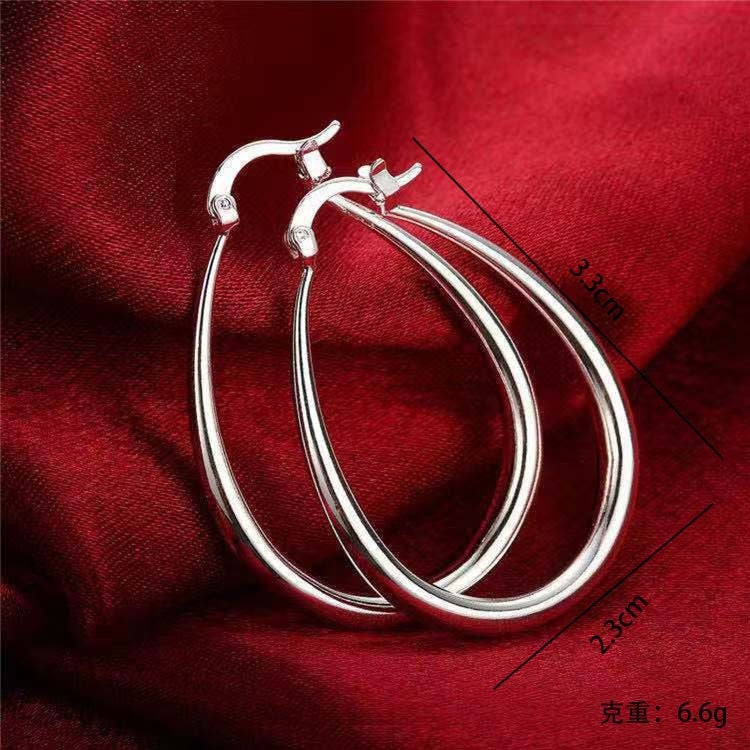 Wholesale Silver Plated Polished Earrings ACC-ES-YunJ006