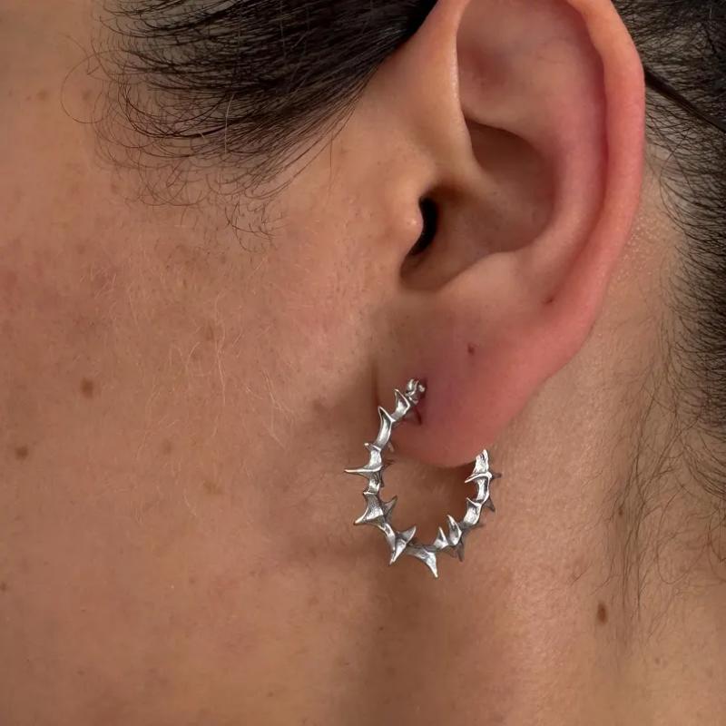 Wholesale  Alien Thorn Earrings  Retro Hip-hop Ear Jewelry Earrings