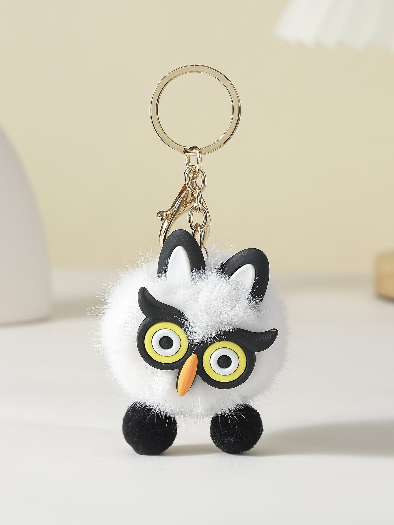 Wholesale Cartoon Plush Owl Keychain Creative Keychain Cute Keychain ACC-KC-RongR022