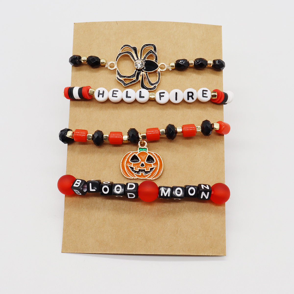 Wholesale Halloween Stretch Multi-layer Bracelet Set ACC-BT-Nanh004