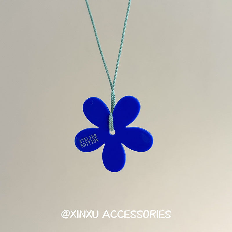 Wholesale Korean Style Heart Polka Dot Pendant Necklace Gift Jewelry Accessory