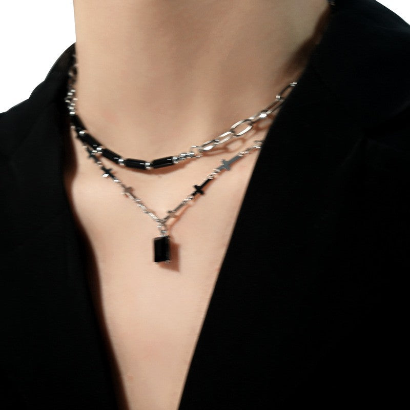 Wholesale Retro Zen Necklace Ethnic Style Clavicle Chain Choker Necklace ACC-NE-Tongs007