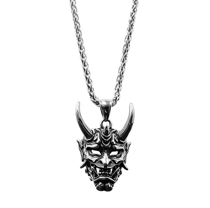 Wholesale  Ghost Mask Horror  Halloween Necklace