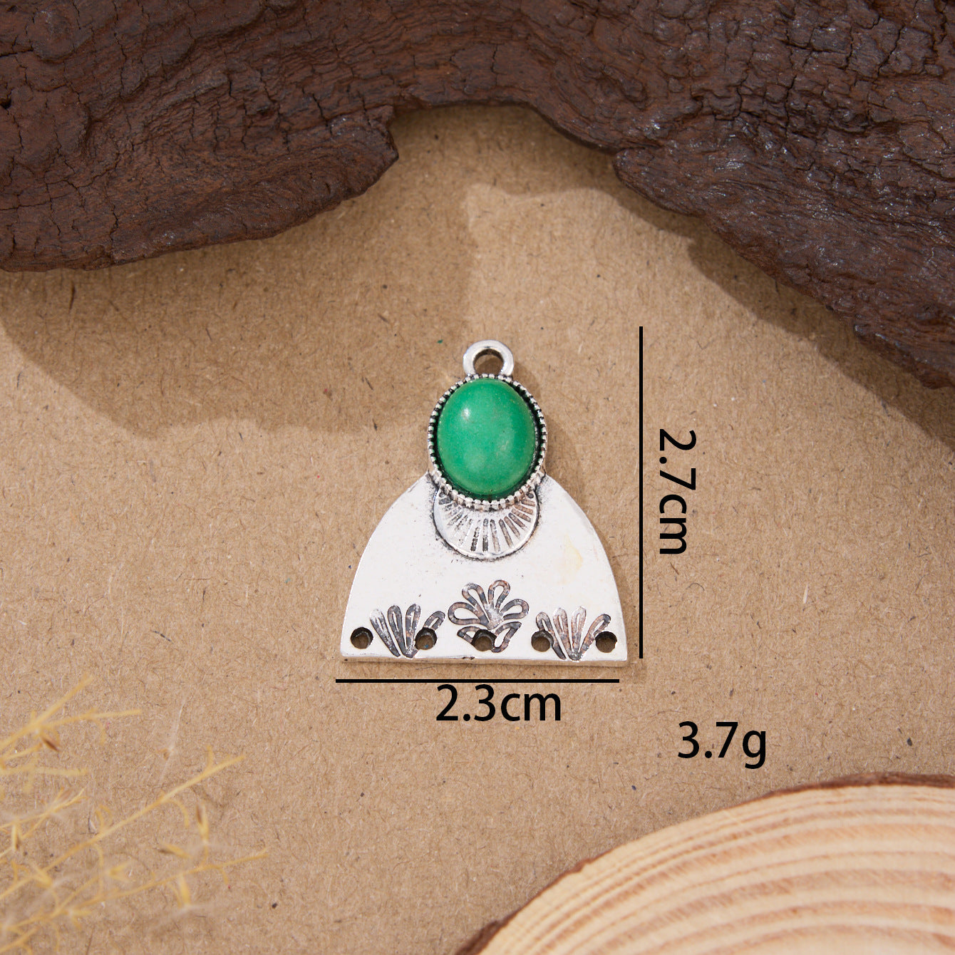 Wholesale Vintage Bohemian Turquoise Inlaid Jewelry DIY Accessories