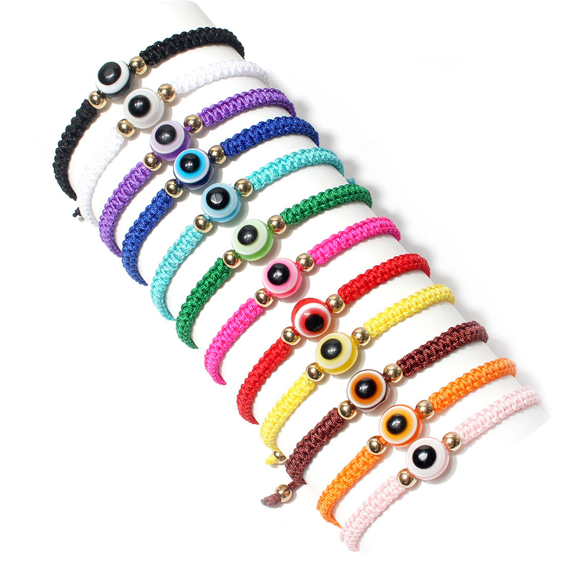 Wholesale Bohemian Style Braided Eye Cord Bracelet