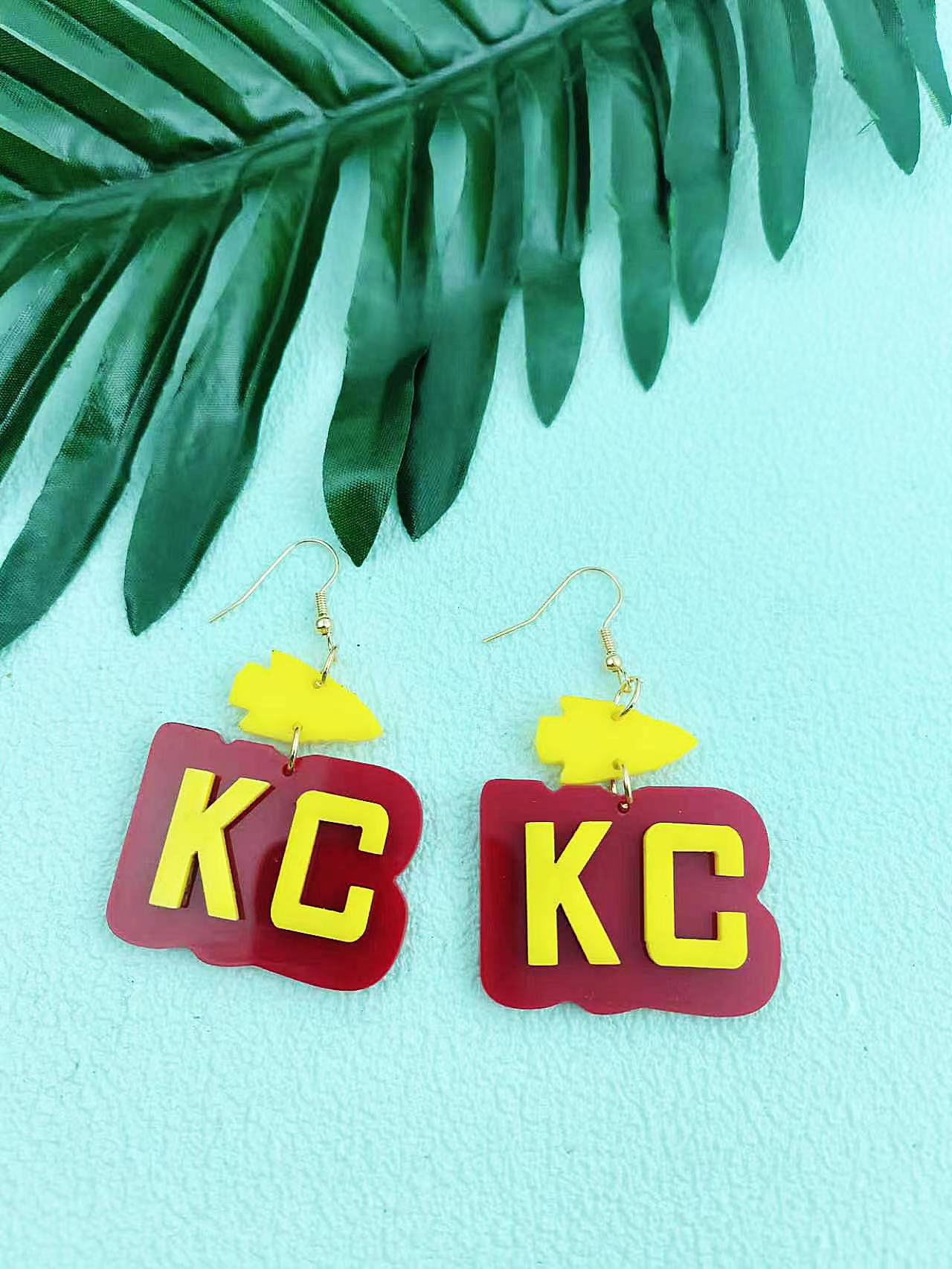 wholesale glitter acrylic earrings ACC-ES-AnDao003