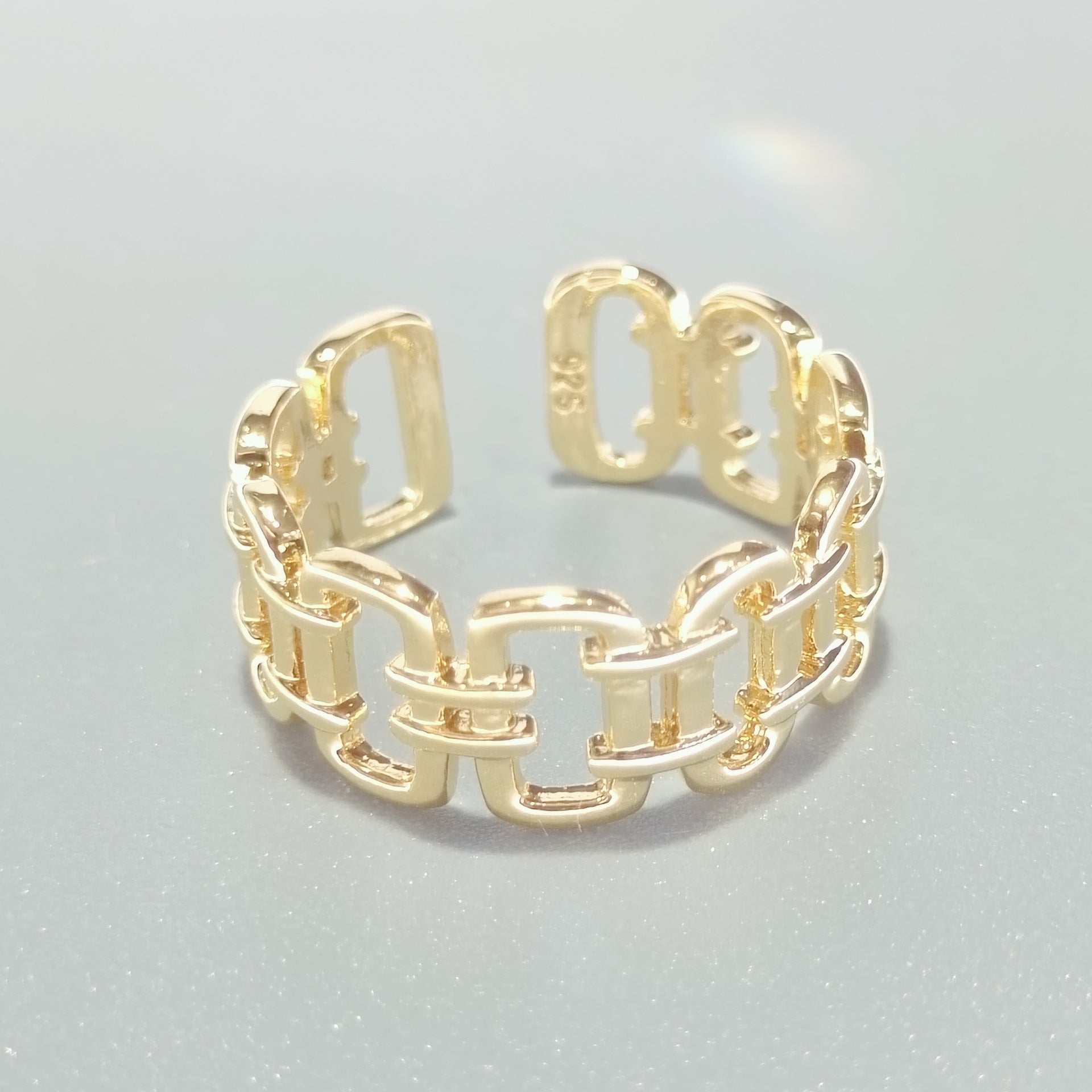 Wholesale index finger line open ring