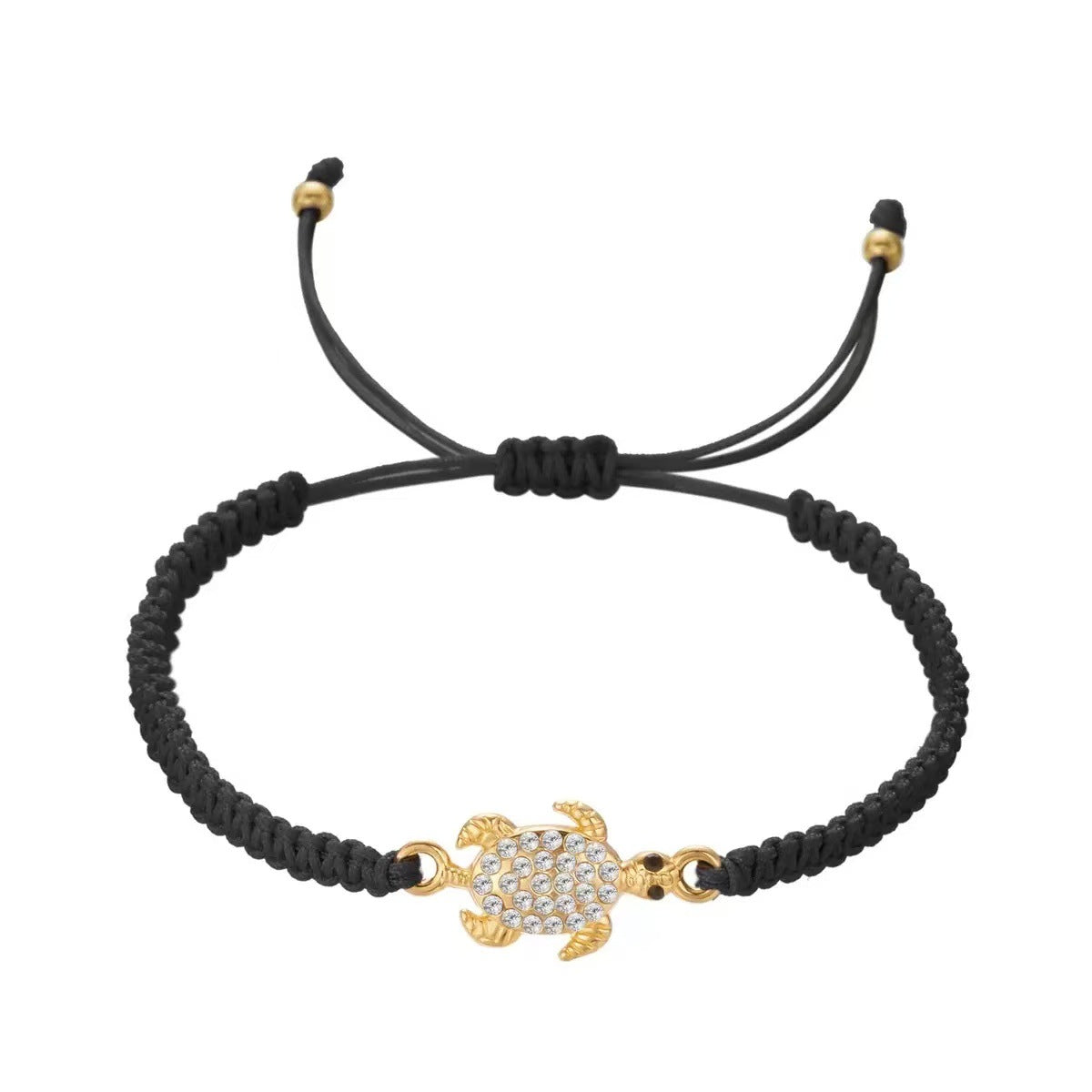 Wholesale Women S Beach Surf Woven Rope Bracelet With Sea Turtle Shell Charms Everyday Jewelry Accessory Travel Gift