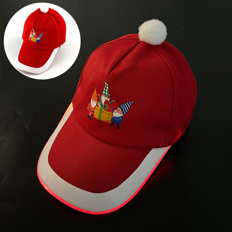 Wholesale   LED baseball cap pumpkin cap