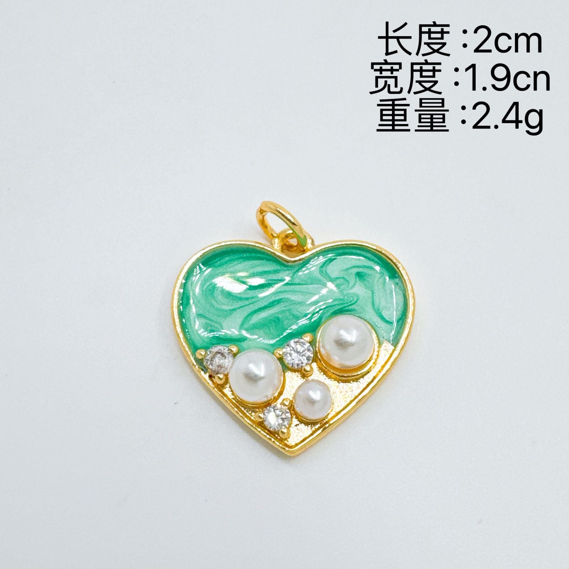 Wholesale Sweet Cool Heart Pendant Necklace Gold Plated Jewelry Accessory Gift