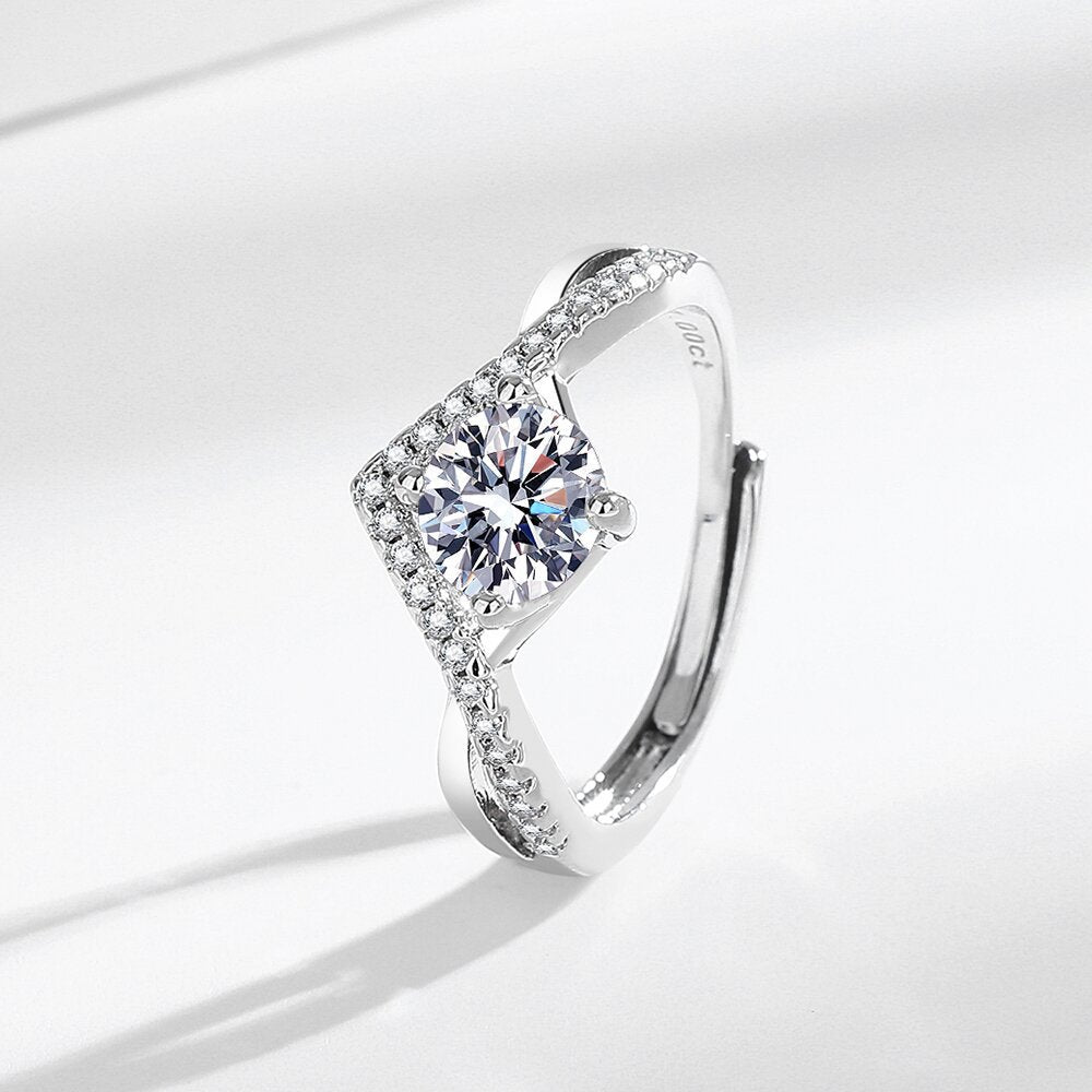 Wholesale Zircon  Moissanite Luxury Ring