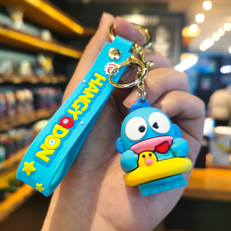 Wholesale Cartoon Cute Silicone Keychains ACCVIP-KC-FanChe002
