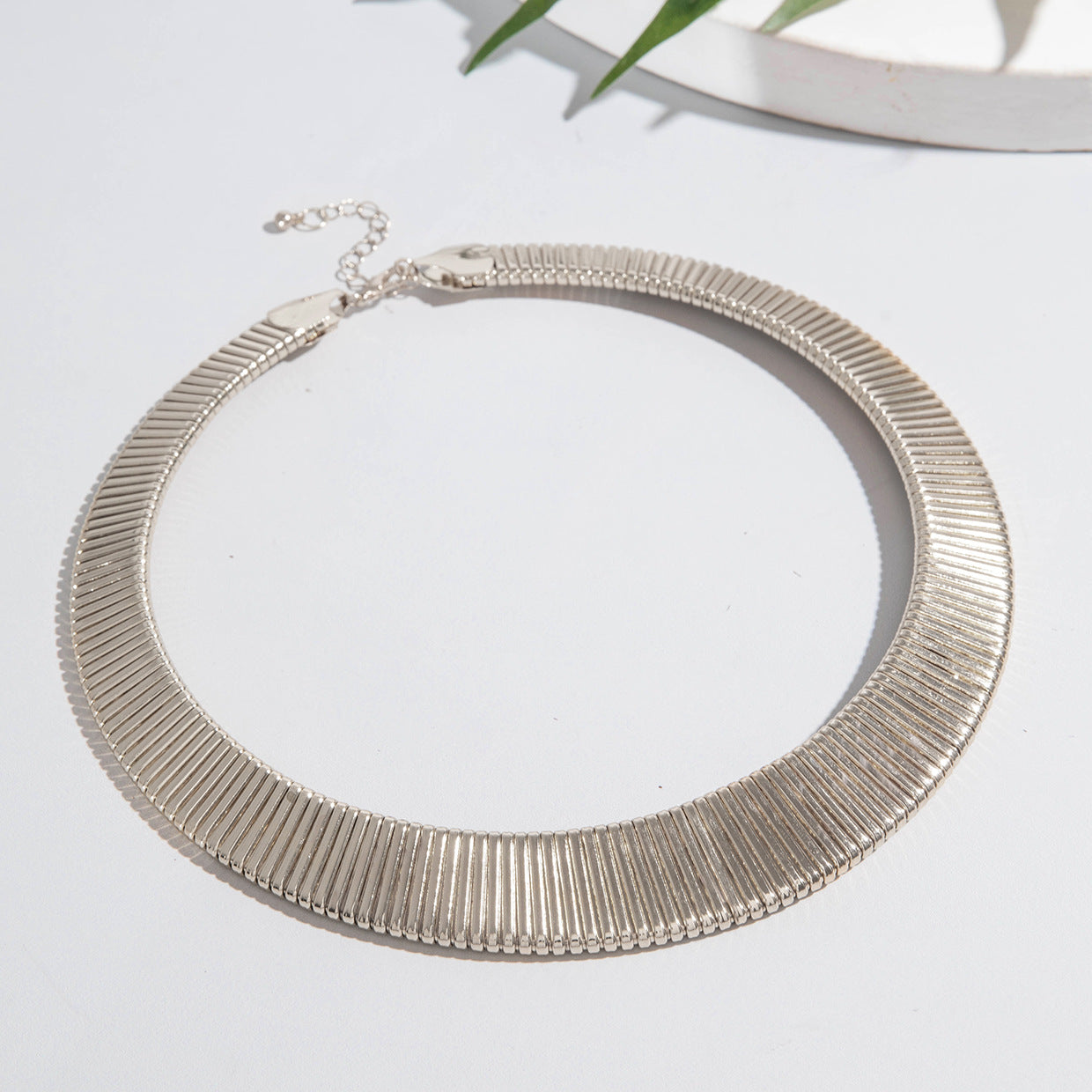 Wholesale Metal Wide Plain Ring Necklace ACC-NE-YongGe017
