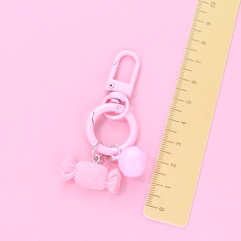 Wholesale Resin Candy Colored Bow Keychain ACC-KC-HuiMei005