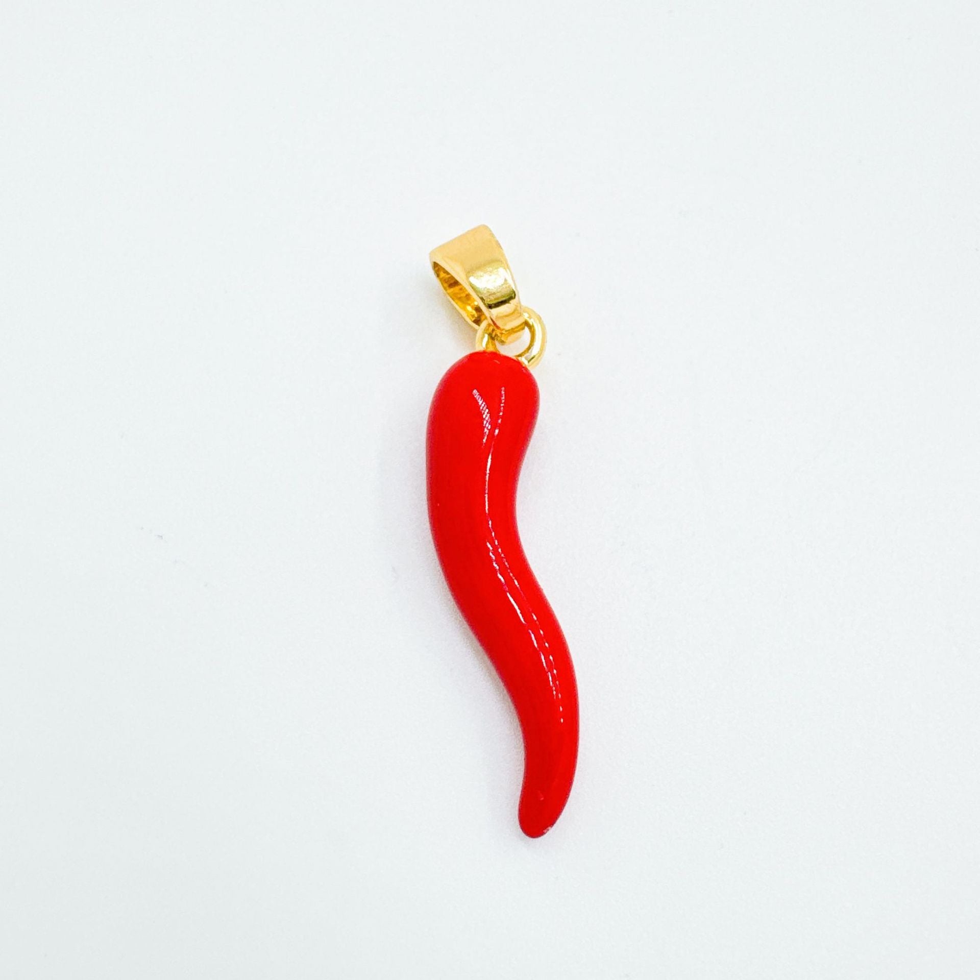 Wholesale Gold Plated Copper Pepper Pendant Necklace Fashion Jewelry Accessory