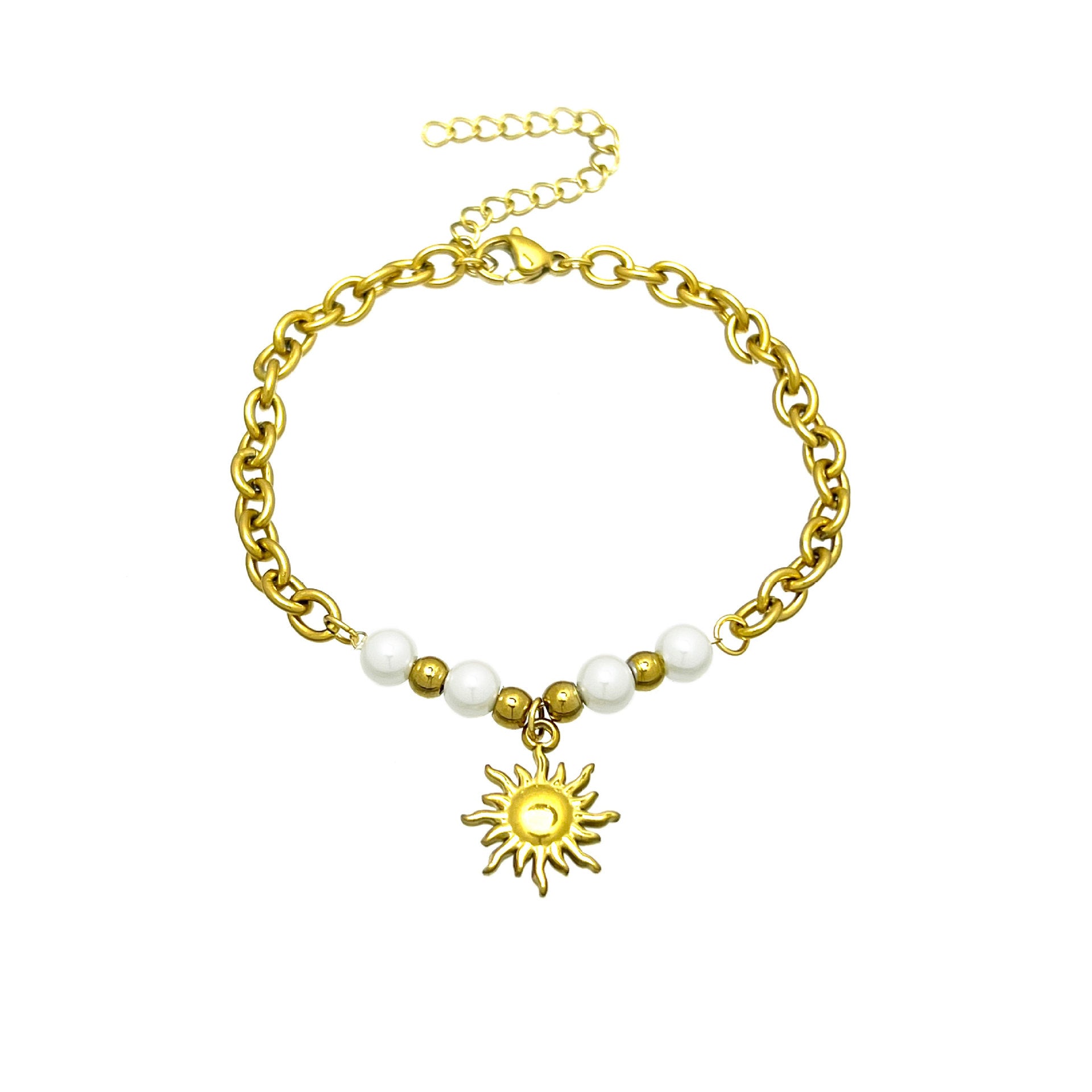 Wholesale pearl stainless steel bracelet