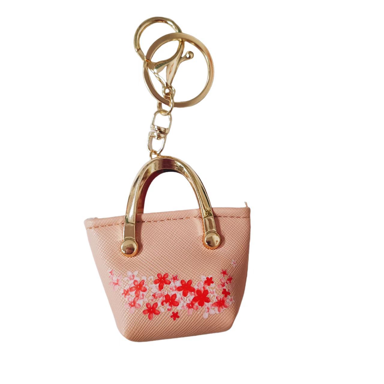 Wholesale Storage Bag Leather Mini Bag  Keychain