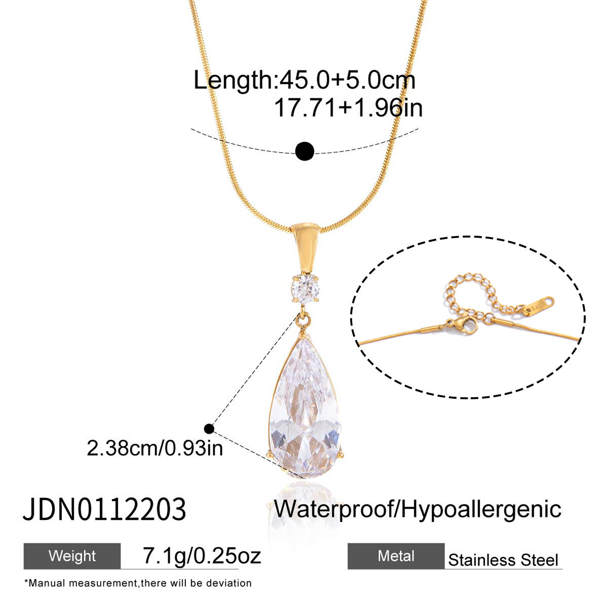 Wholesale Old Money Style Stainless Steel Zircon Clavicle Necklace Fashion Jewelry Accessory Gift