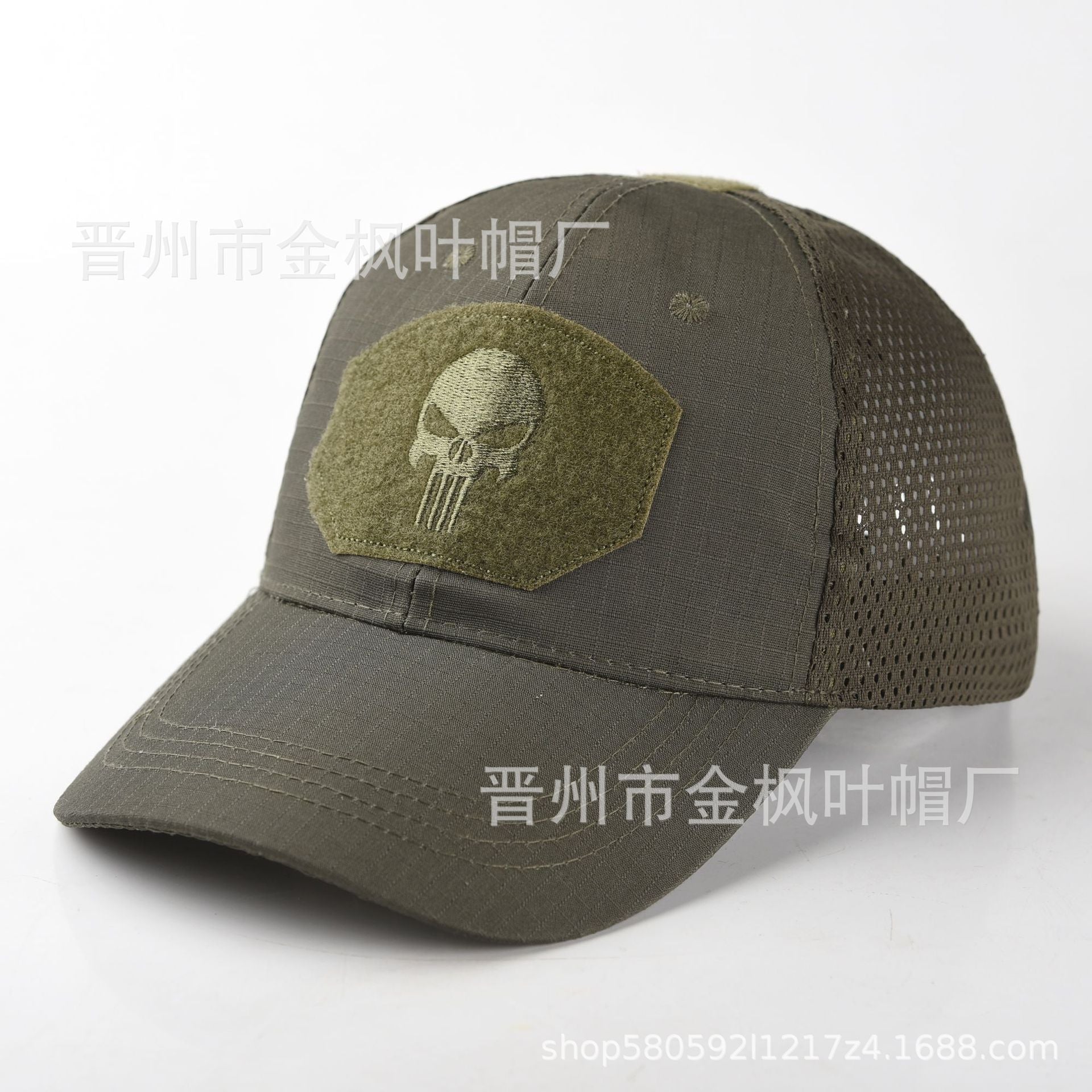 Wholesale Camouflage embroidered sun visor mesh hat