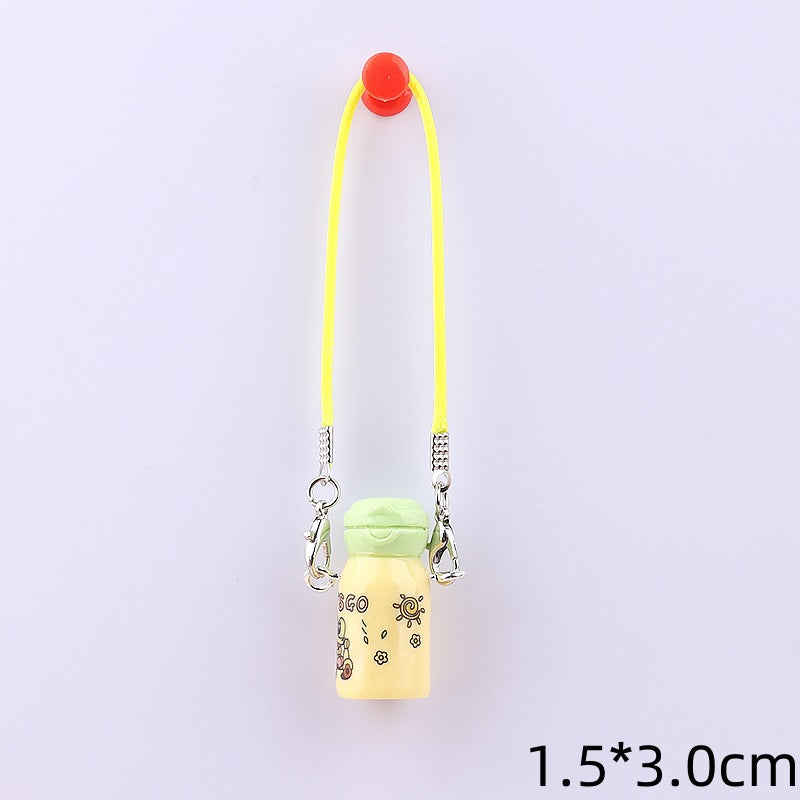 Wholesale Cute cartoon mini kettle thermos cup doll accessories