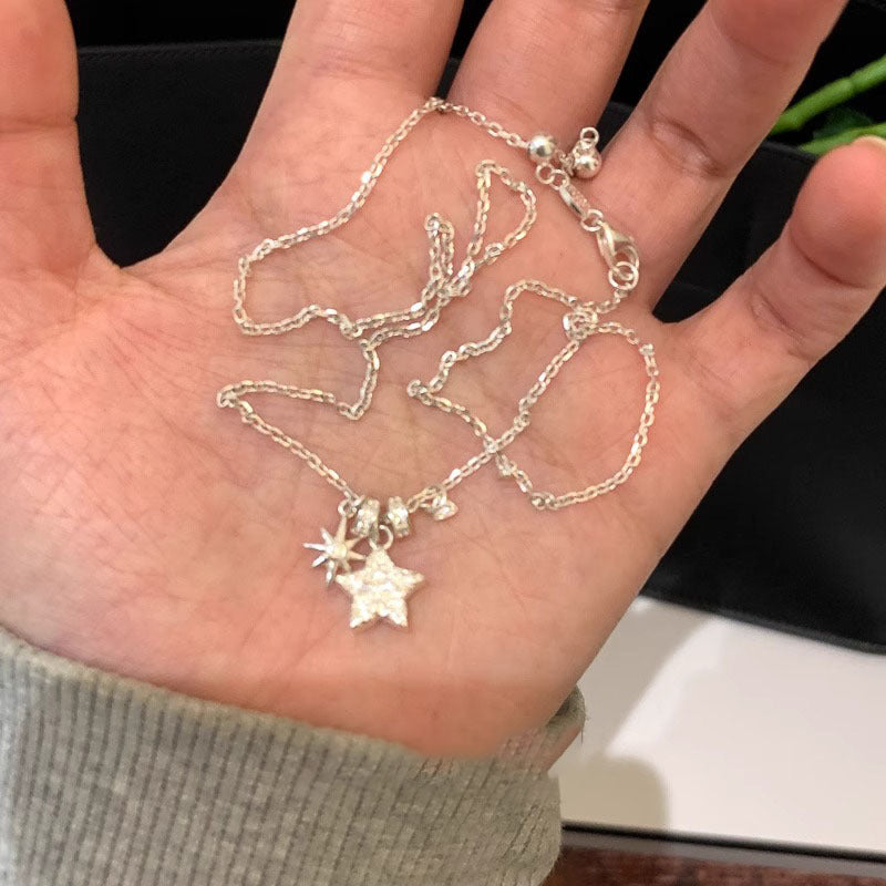 Wholesale Alloy Shining Star Necklace