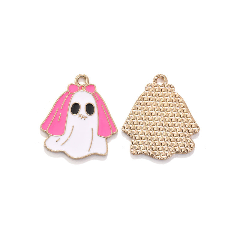 Wholesale  Pink Series Zinc Alloy Pendant DIY Phone Chain Jewelry Accessory for Party