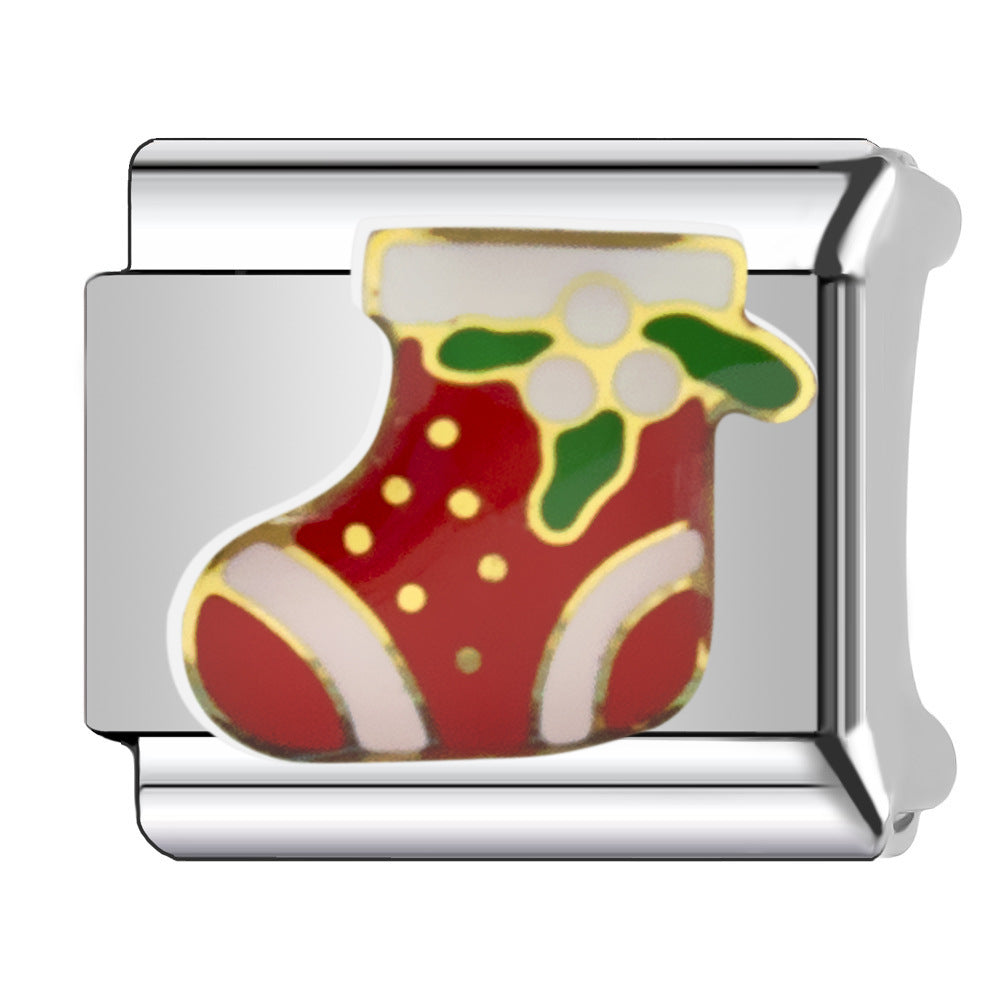 Wholesale Italian Charm Bracelet 9mm DIY  Christmas   Creative Stainless Steel Composable Bracelet