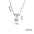 Wholesale Brass Glow Balloon Bubble Cute Chubby 26 English silver Letter Pendant Necklace
