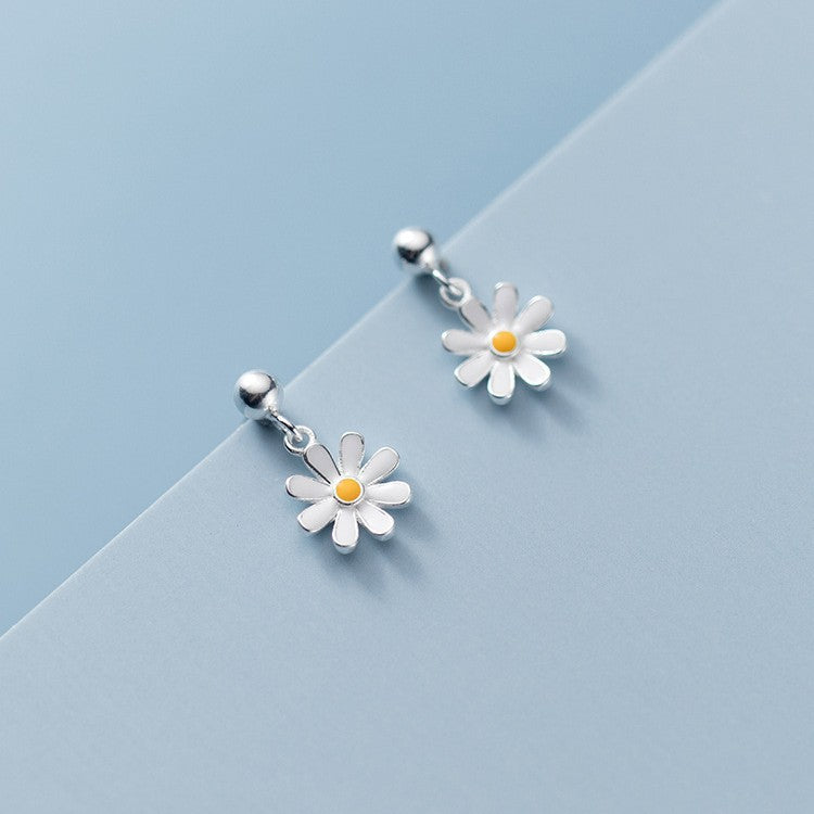 Wholesale  small daisy earrings with flower earrings