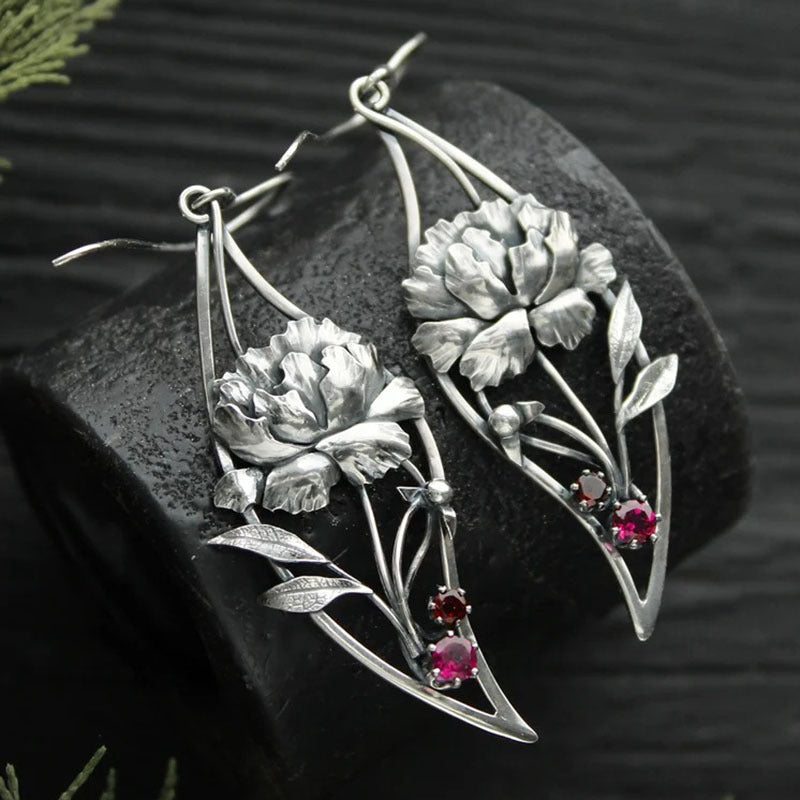 Wholesale Elegant Plant Flower Earrings