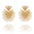 Wholesale  Round Pieces Exaggerated Earrings