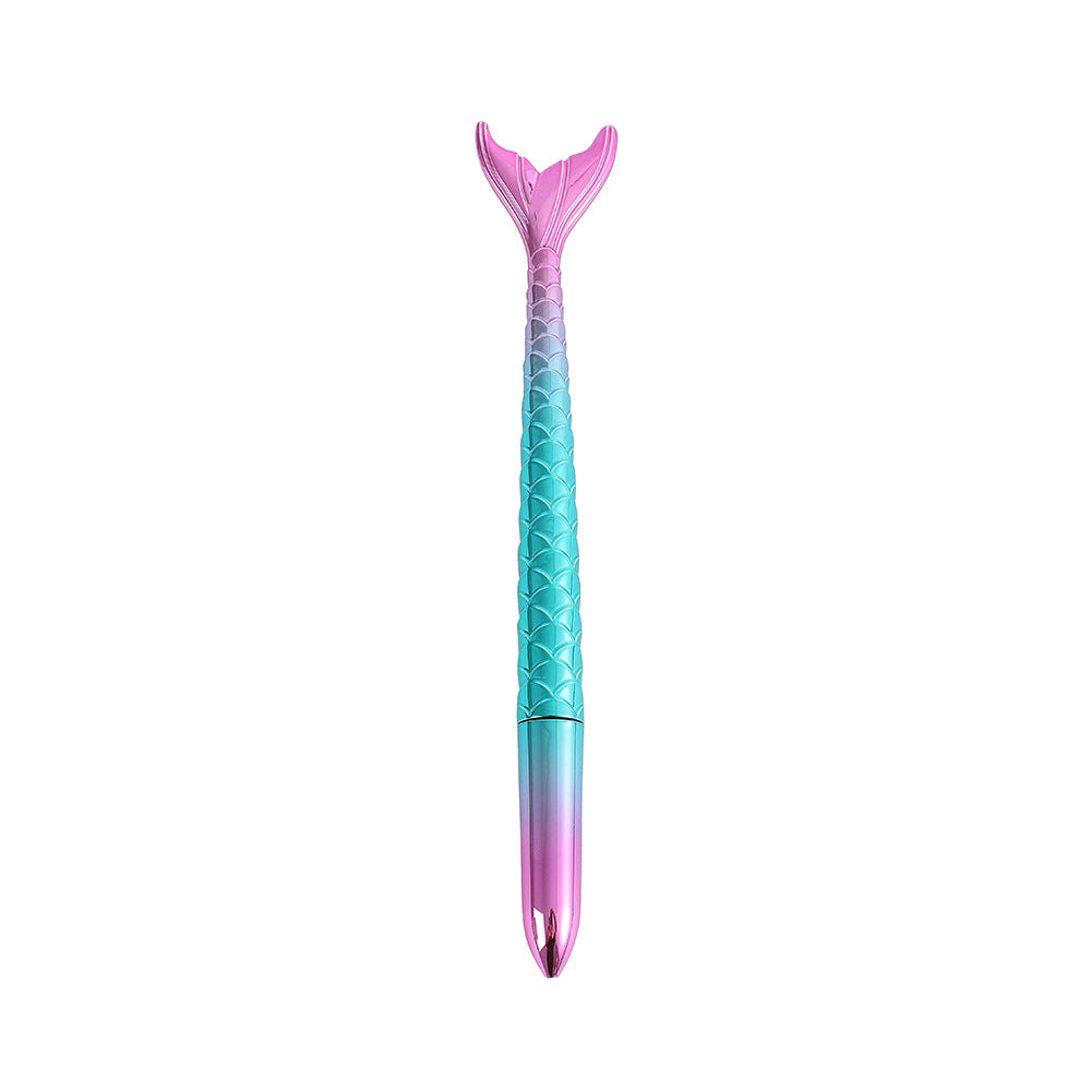 Wholesale Cartoon Children's Mermaid Tail Colorful Gel Pen