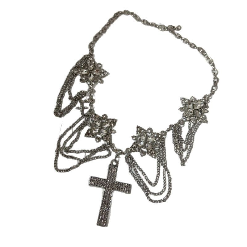 Wholesale  Diamond Exaggerated Personality Necklace