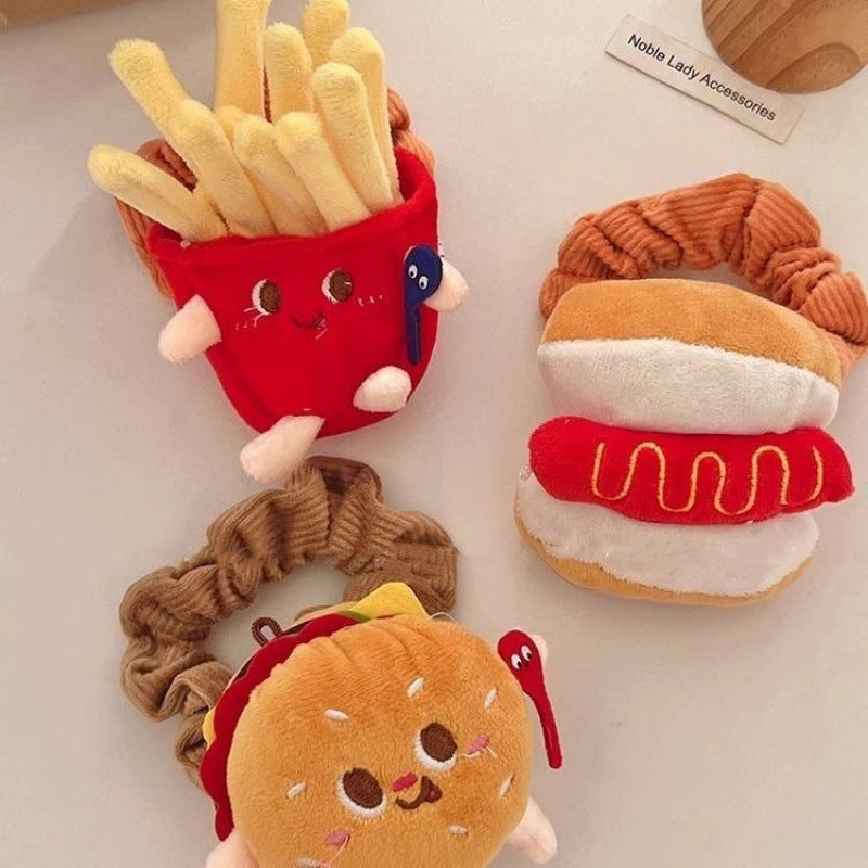 Wholesale Hamburger Cartoon Cute Hairband